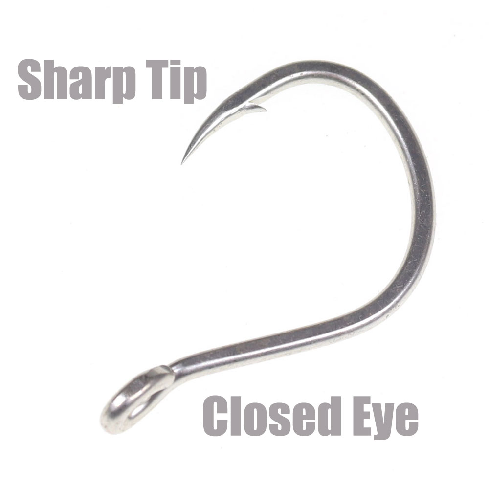 10pcs Matte Tin Anti-rust Salt - Fishing Hook Offset のレビューと価格