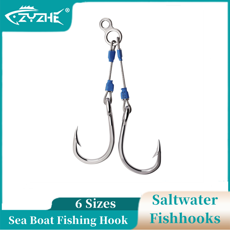 ZYZHE Steel Wire Jig Assist Ho - Fishing Hook Assortment のレビューと価格