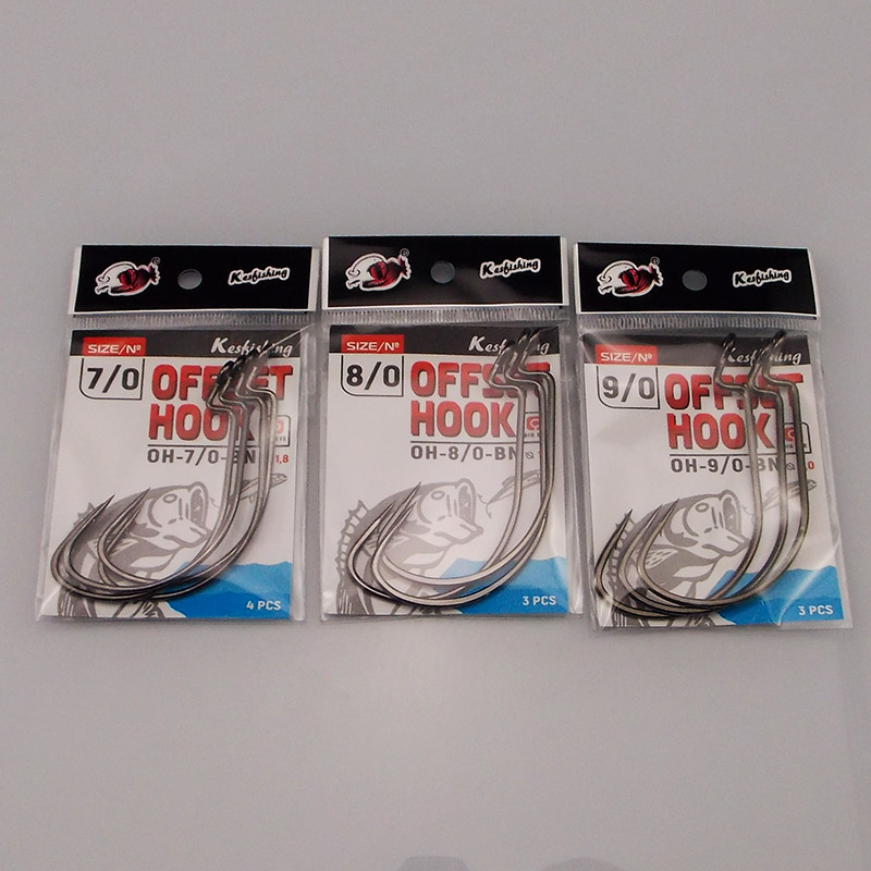 ESFISHING Offset Hook Carbon S - Fishing Hook Offset のレビューと価格