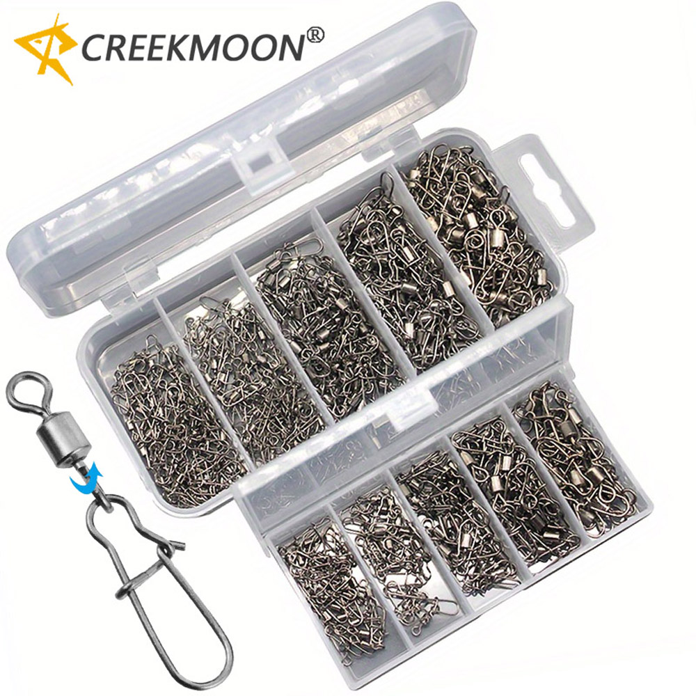 95/210 PCS Set Fishing Connect - Fishing Hook Stainless Steel のレビューと価格
