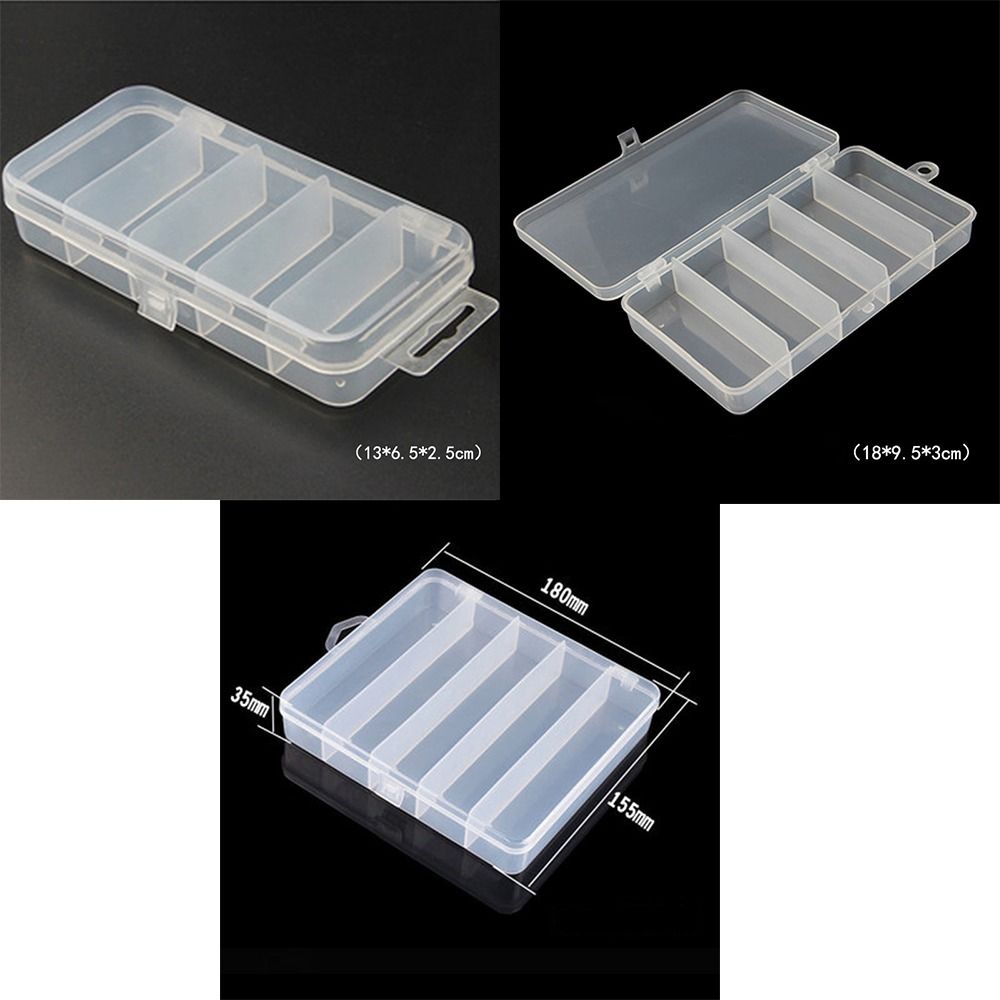 1/3pcs 3 Sizes of Plastic Fish - Fishing Hook Box のレビューと価格
