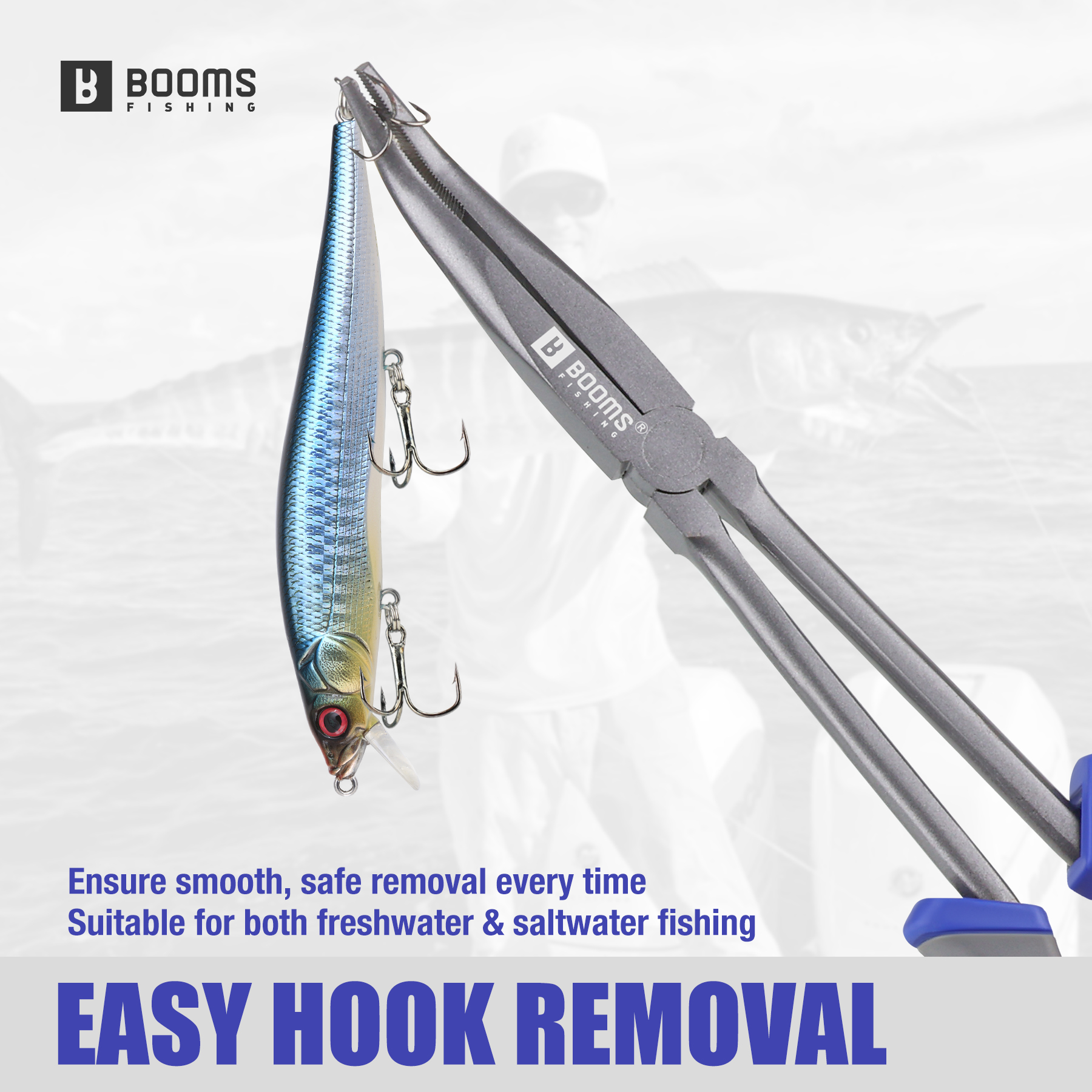 Booms Fishing XW11 Fishing Pli - Fishing Hook Remover のレビューと価格
