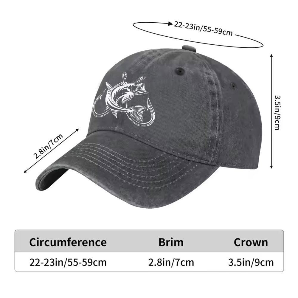 Bass Fishing Hook Graphic Wash - Fishing Hook Size のレビューと価格