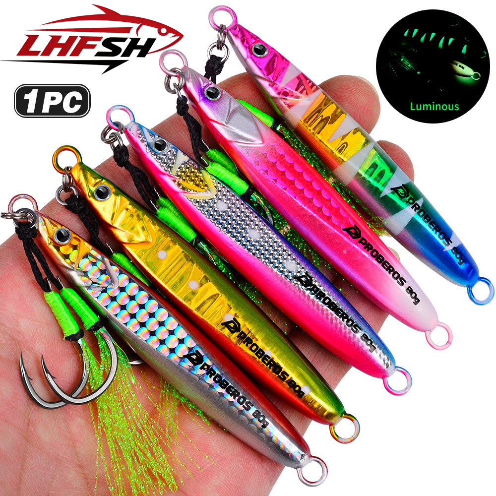 LHFSH Luminous Metal Jig Fishi - Fishing Hook Treble のレビューと価格