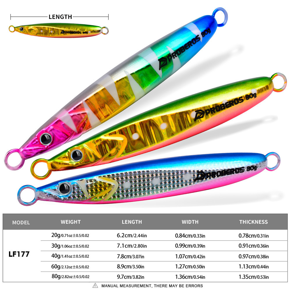 LHFSH Luminous Metal Jig Fishi - Fishing Hook Treble のレビューと価格