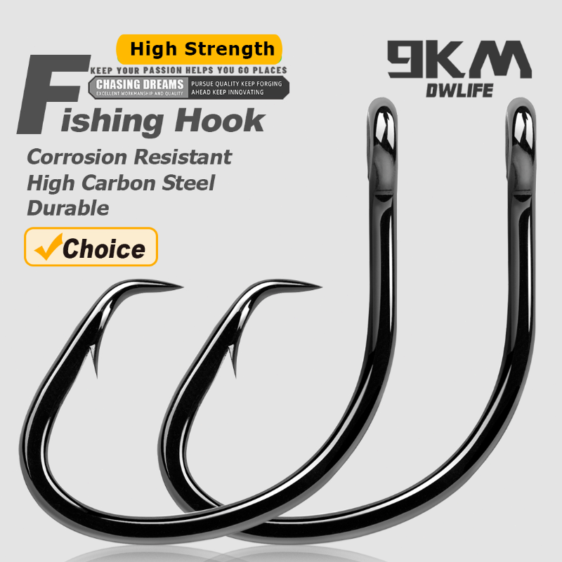 9KM Circle Hooks 25~50Pcs Salt - Fishing Hook Circle のレビューと価格