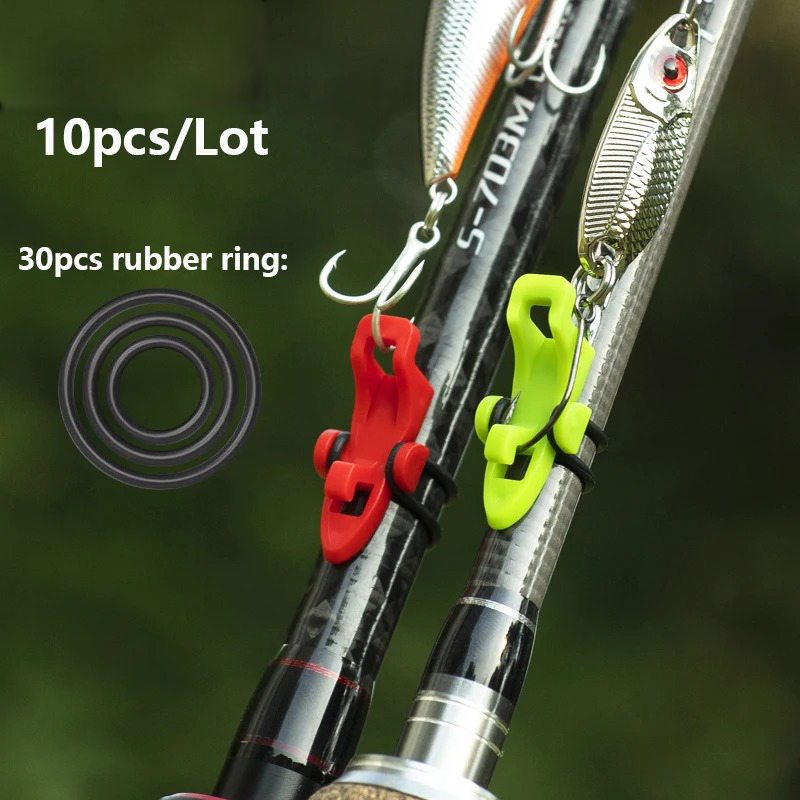1-10pcs Fishing Rod Pole Hook  - Fishing Hook Jig のレビューと価格
