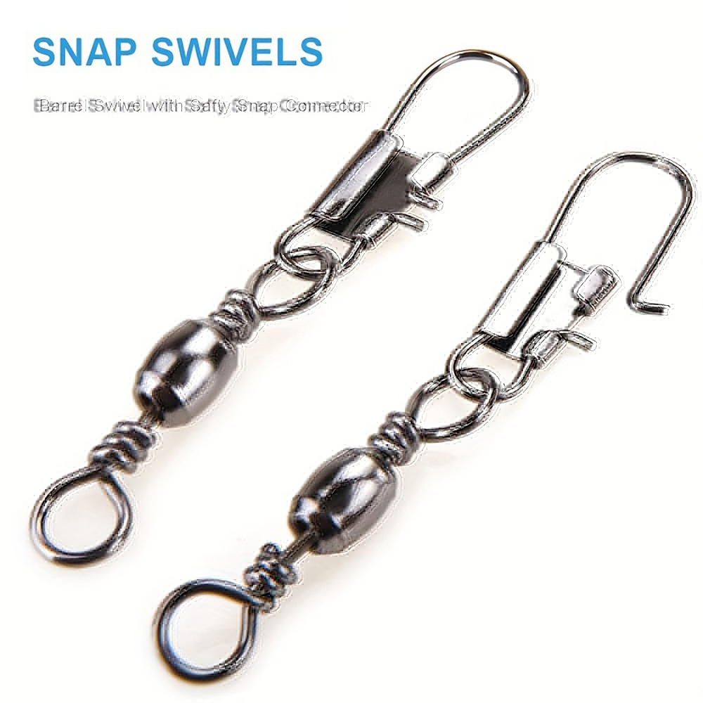 100Pcs/Lot 4#6#8#10#12# Swivel - Fishing Hook Stainless Steel のレビューと価格