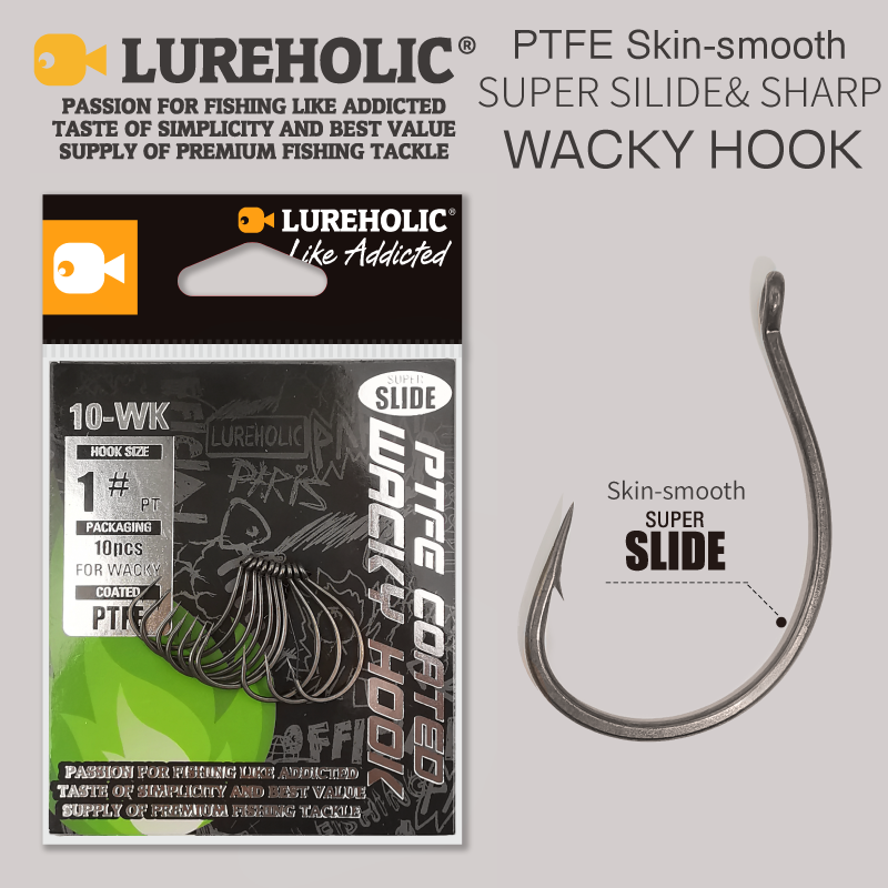 LUREHOLIC PTFE Super Slide Wac - Fishing Hook Offset のレビューと価格