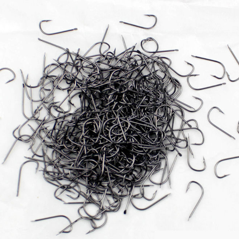 100pcs Small Fishing Hook 1#-1 - Fishing Hook Offset のレビューと価格