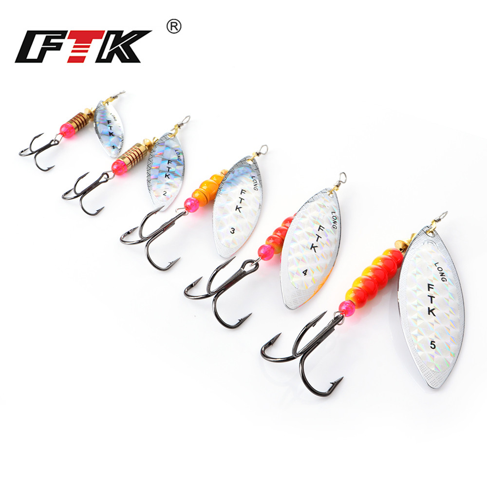 FTK Spinner Bait 4G/7G/12G/18G - Fishing Hook Treble のレビューと価格