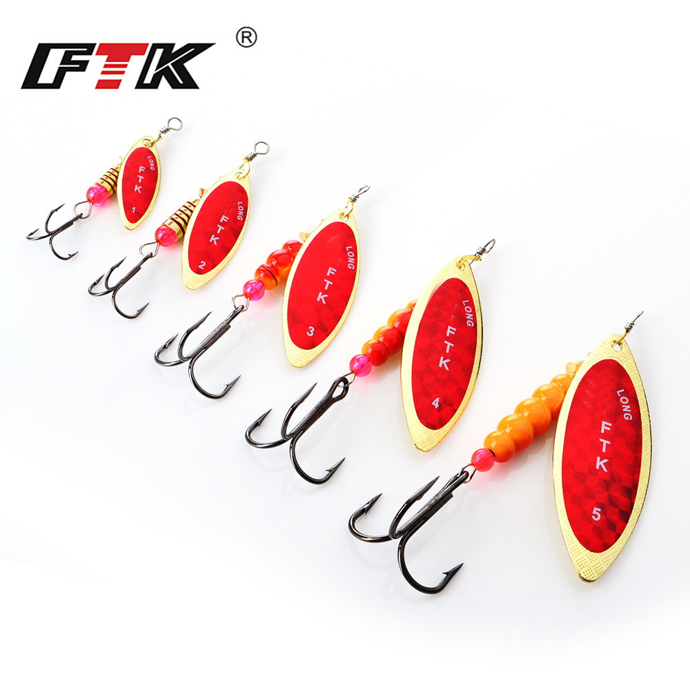FTK Spinner Bait 4G/7G/12G/18G - Fishing Hook Treble のレビューと価格
