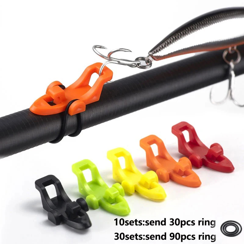 10pcs Fishing Rod Pole Hook Ke - Fishing Hook Jig のレビューと価格