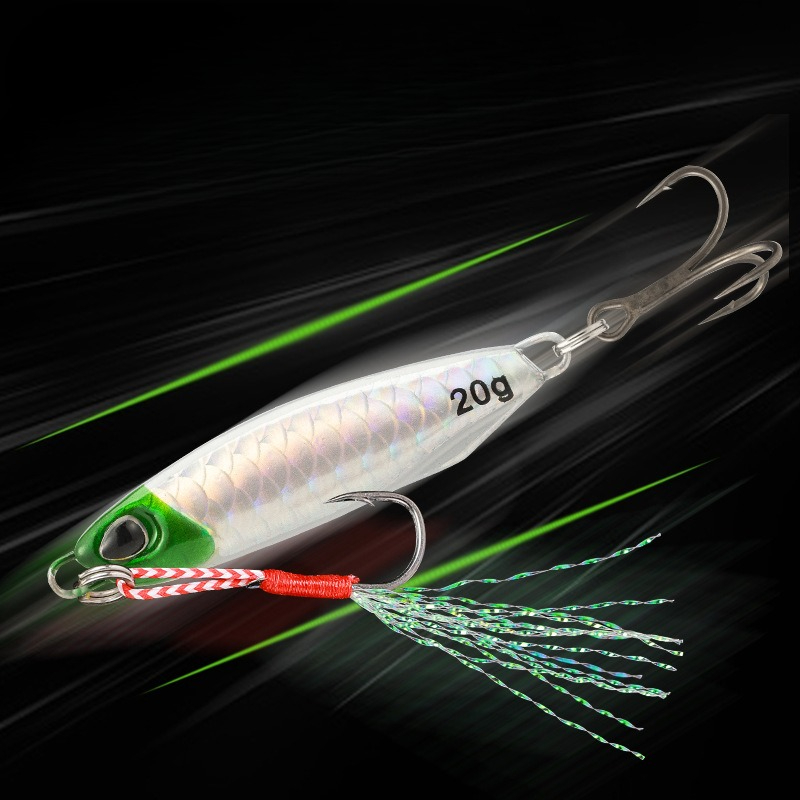 1pcs Metal Cast Jig Hooks 20g/ - Fishing Hook Treble のレビューと価格