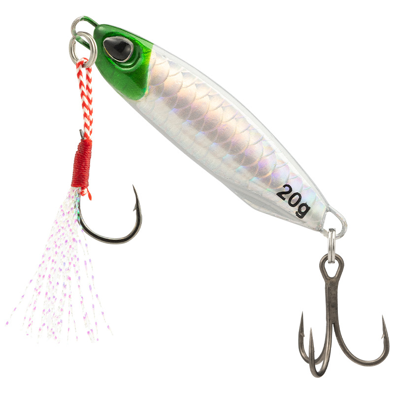 1pcs Metal Cast Jig Hooks 20g/ - Fishing Hook Treble のレビューと価格