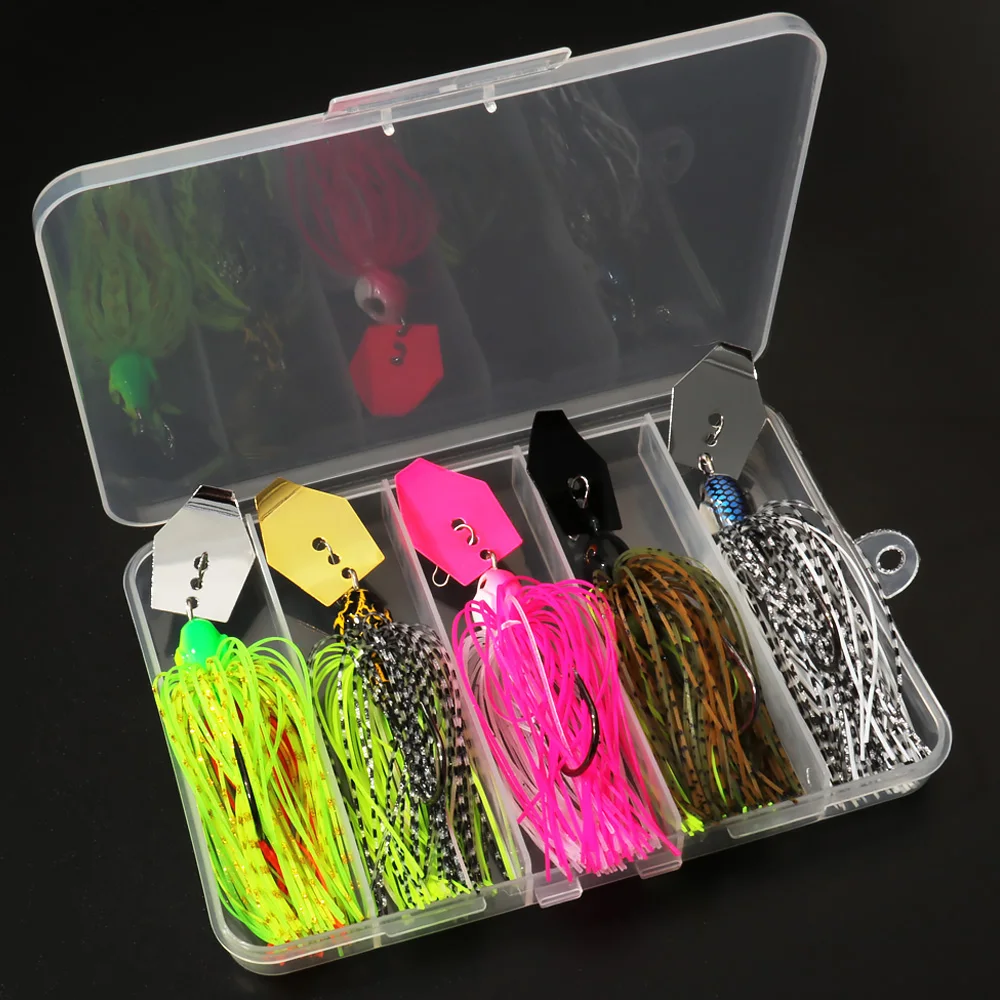 Spinner Bait 7g/9g/12g/14g/21g - Fishing Hook Weedless のレビューと価格