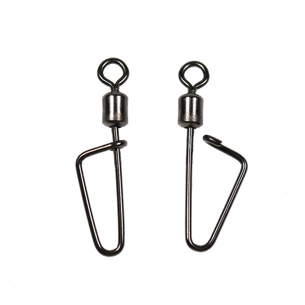 20PCS #12 -1/0 Rolling Swivel  - Fishing Hook Stainless Steel のレビューと価格