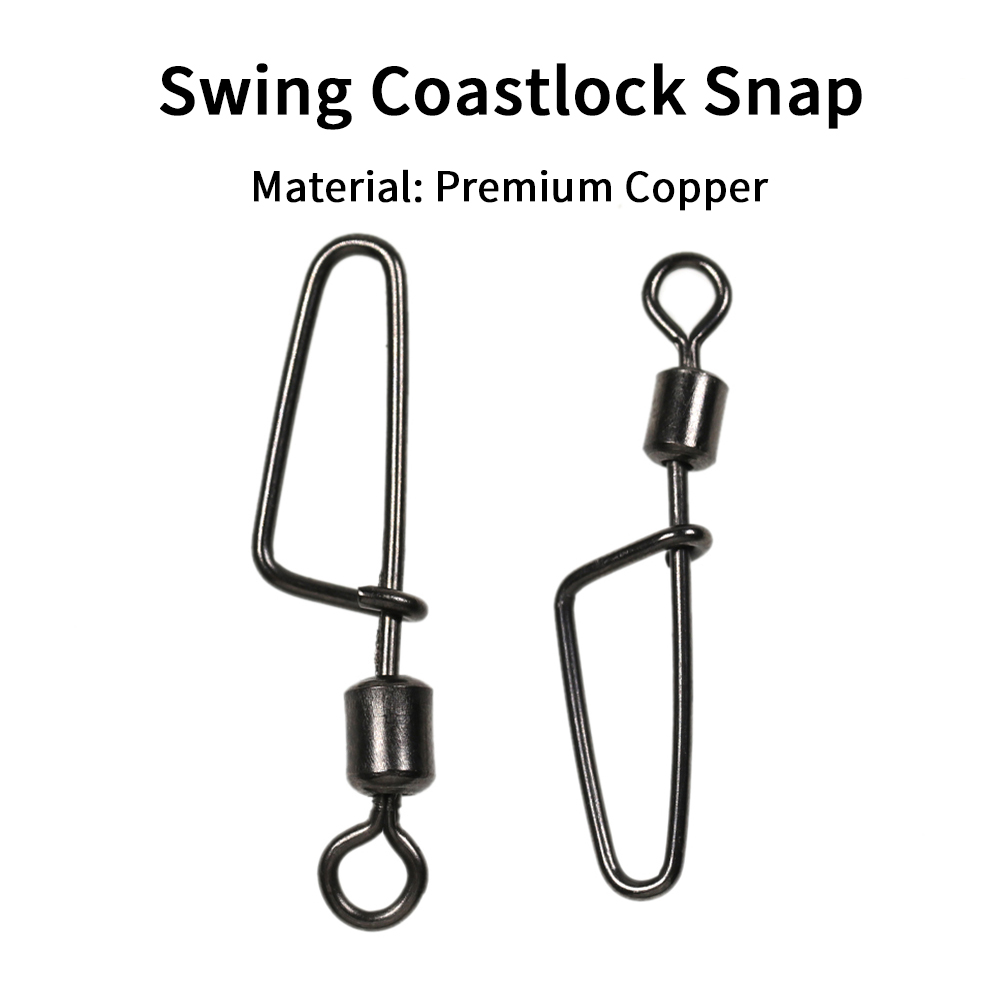 20PCS #12 -1/0 Rolling Swivel  - Fishing Hook Stainless Steel のレビューと価格