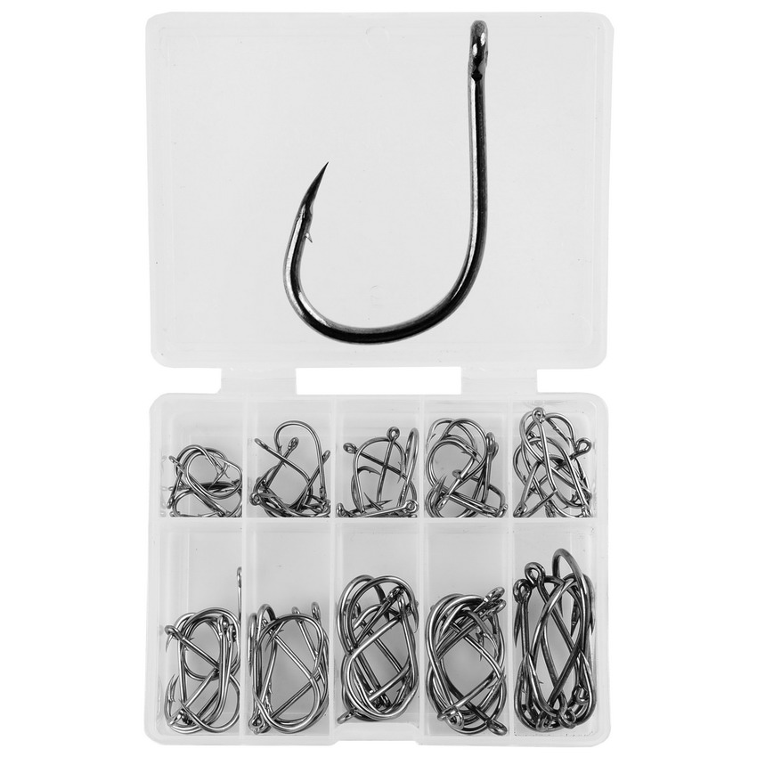 70Pcs/box Fishing Hooks Set Ki - Fishing Hook Circle のレビューと価格
