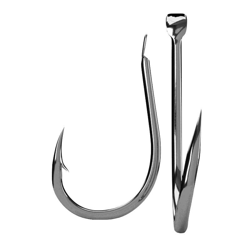 100pcs/Lot 7 Size Barbed Fishi - Fishing Hook Circle のレビューと価格