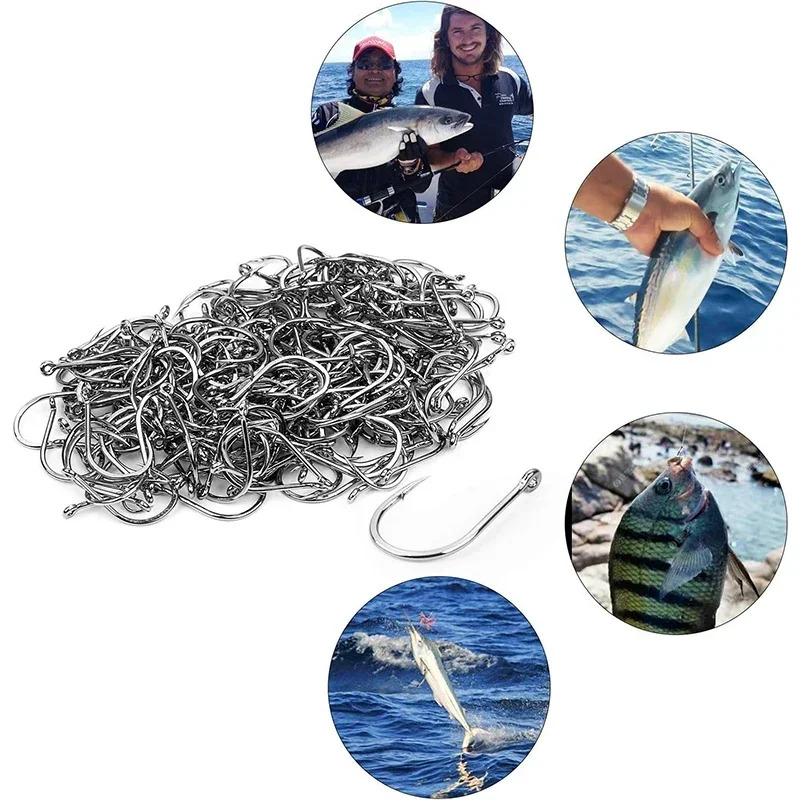 50-1600Pcs/BoxFishing Hooks Ca - Fishing Hook Assortment のレビューと価格