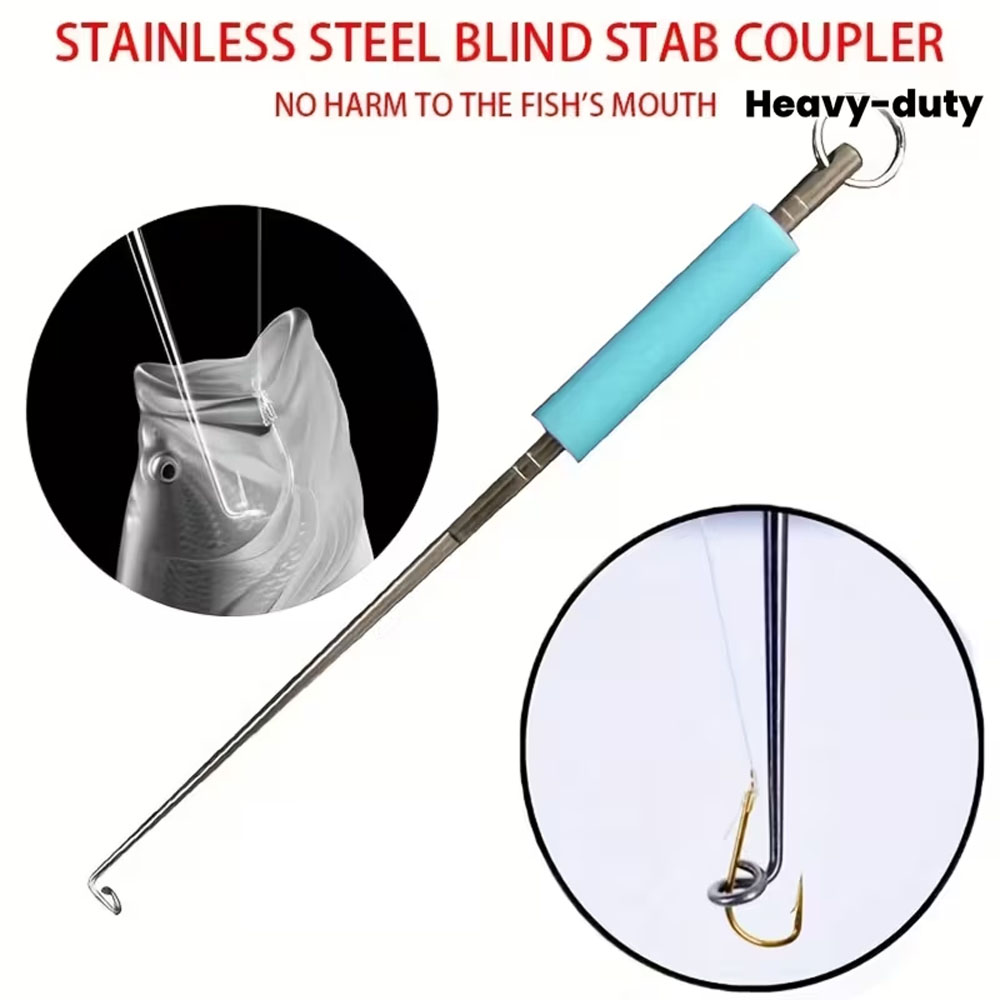 Heavy-Duty Stainless Steel Dee - Fishing Hook Size のレビューと価格