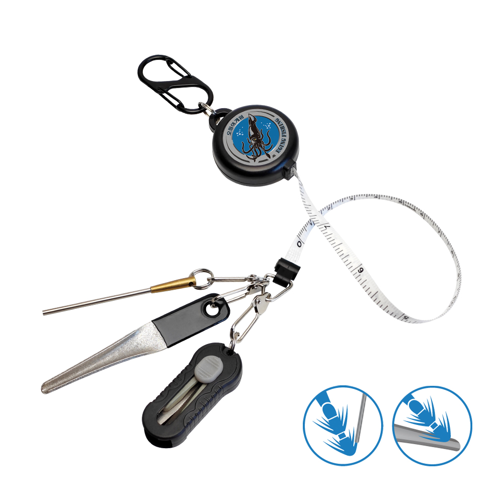 4in1 Eging Fishing Kit Retract - Fishing Hook Sharpener のレビューと価格