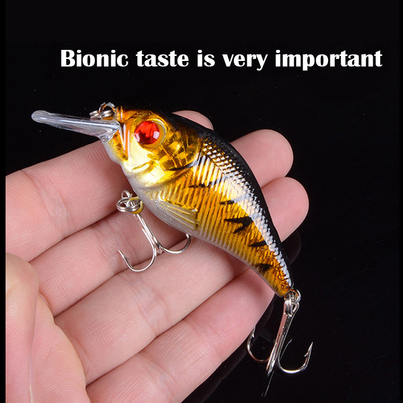 3D Eyes 7.5cm 10.2g Hard VIB L - Fishing Hook Treble のレビューと価格