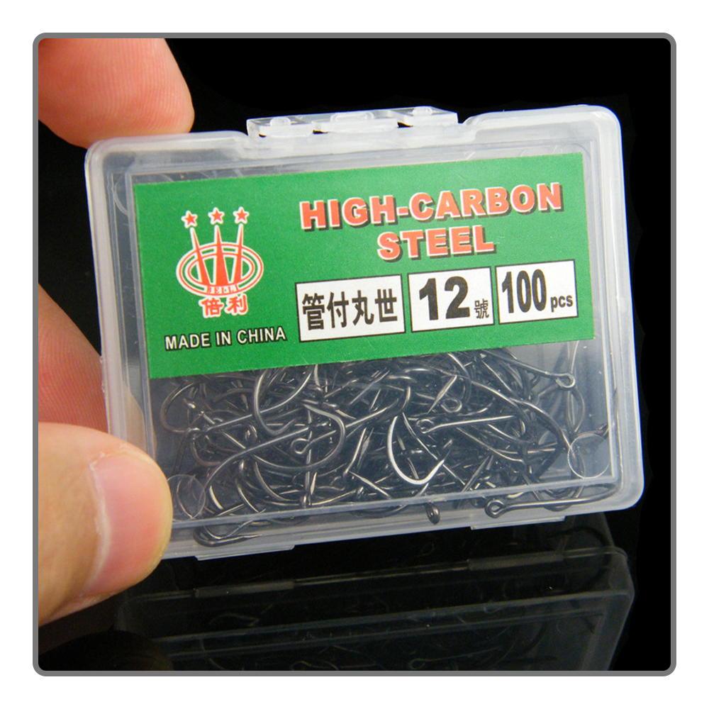 40-100Pcs per box Boxed fishho - Fishing Hook Assortment のレビューと価格