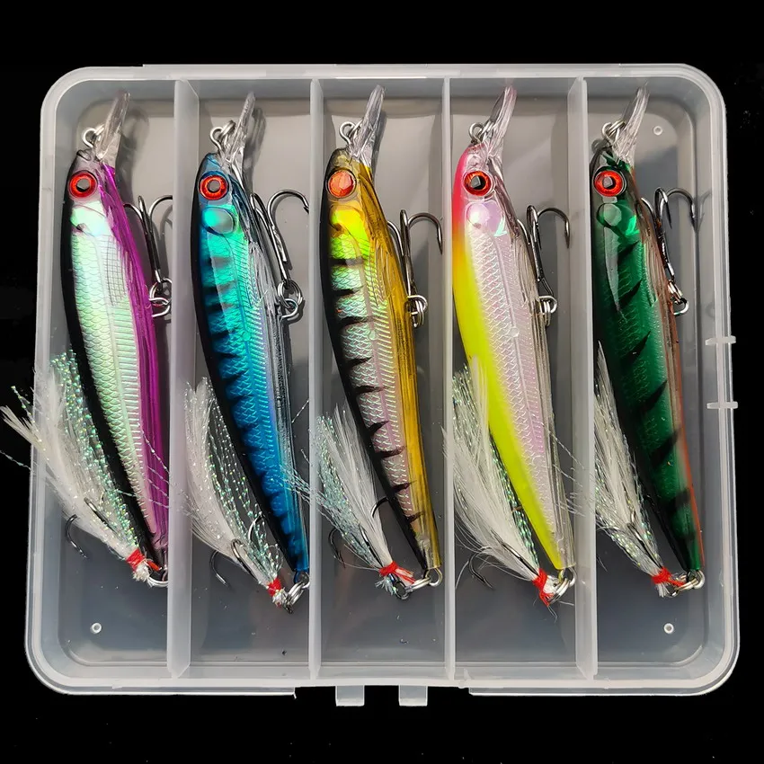 5pcs/box Laser 3D Eyes Bionic  - Fishing Hook のレビューと価格