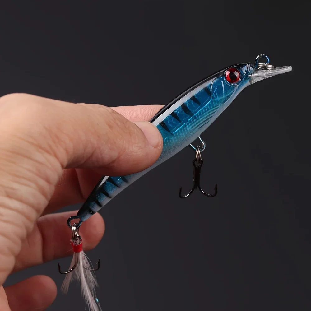 5pcs/box Laser 3D Eyes Bionic  - Fishing Hook のレビューと価格
