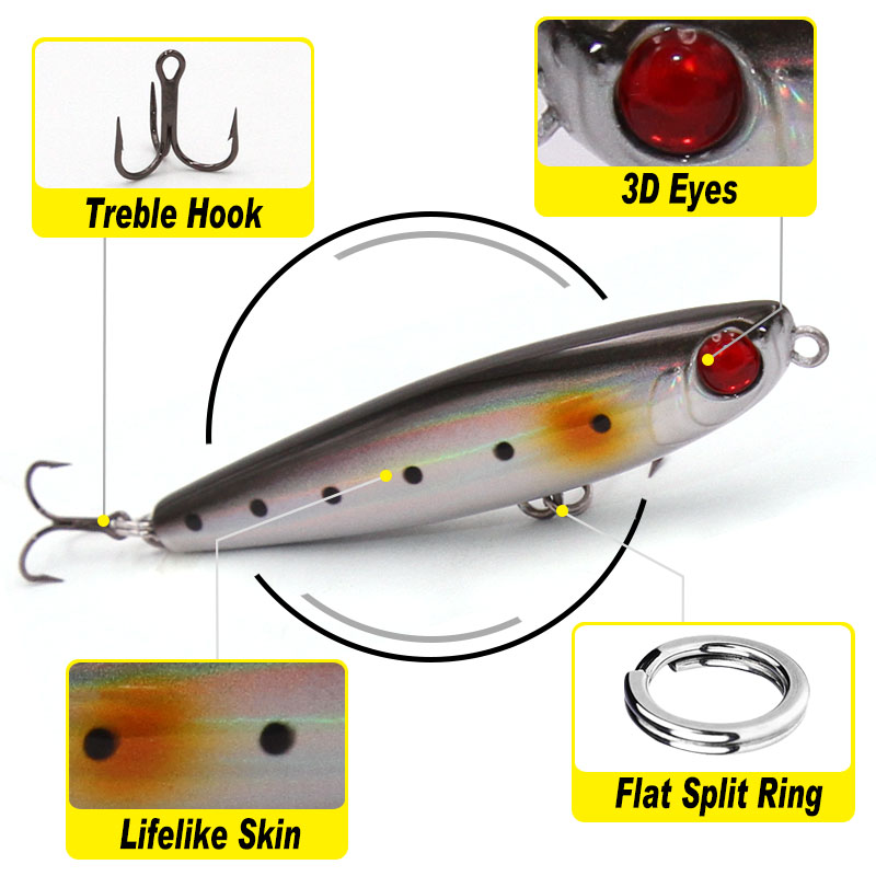 TacklePRO PE05 Pencil lure sti - Fishing Hook Assortment のレビューと価格