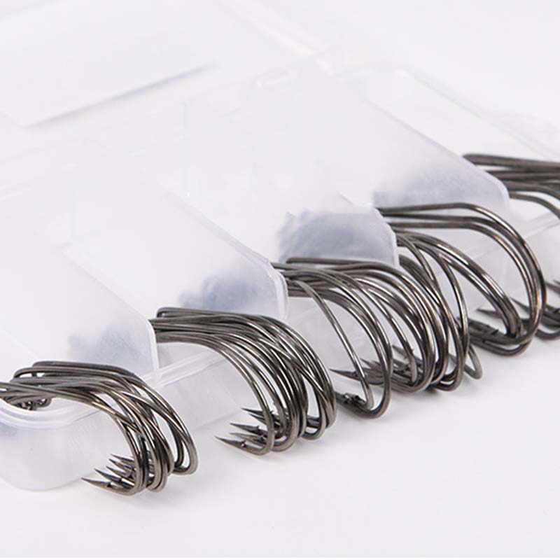 50Pcs/Box High Carbon Steel Fi - Fishing Hook Jig のレビューと価格