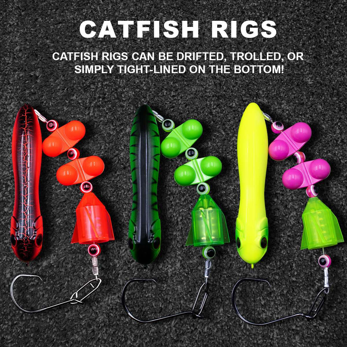 ZYZHE Catfish Rigs 1PC with 6/ - Fishing Hook Circle のレビューと価格