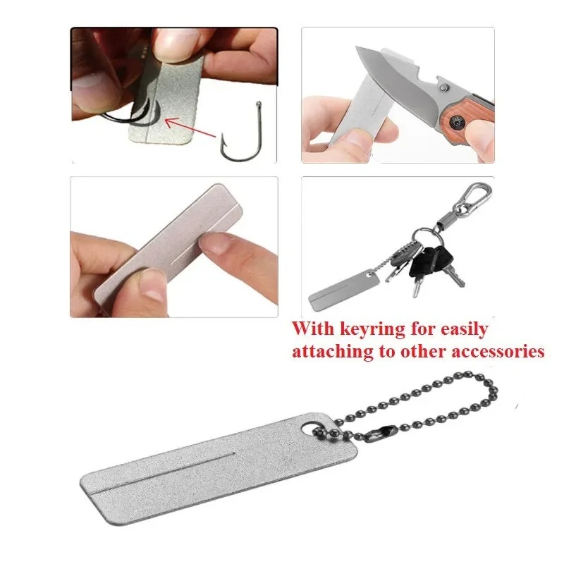 Mini Diamond Sharpening Stone  - Fishing Hook のレビューと価格