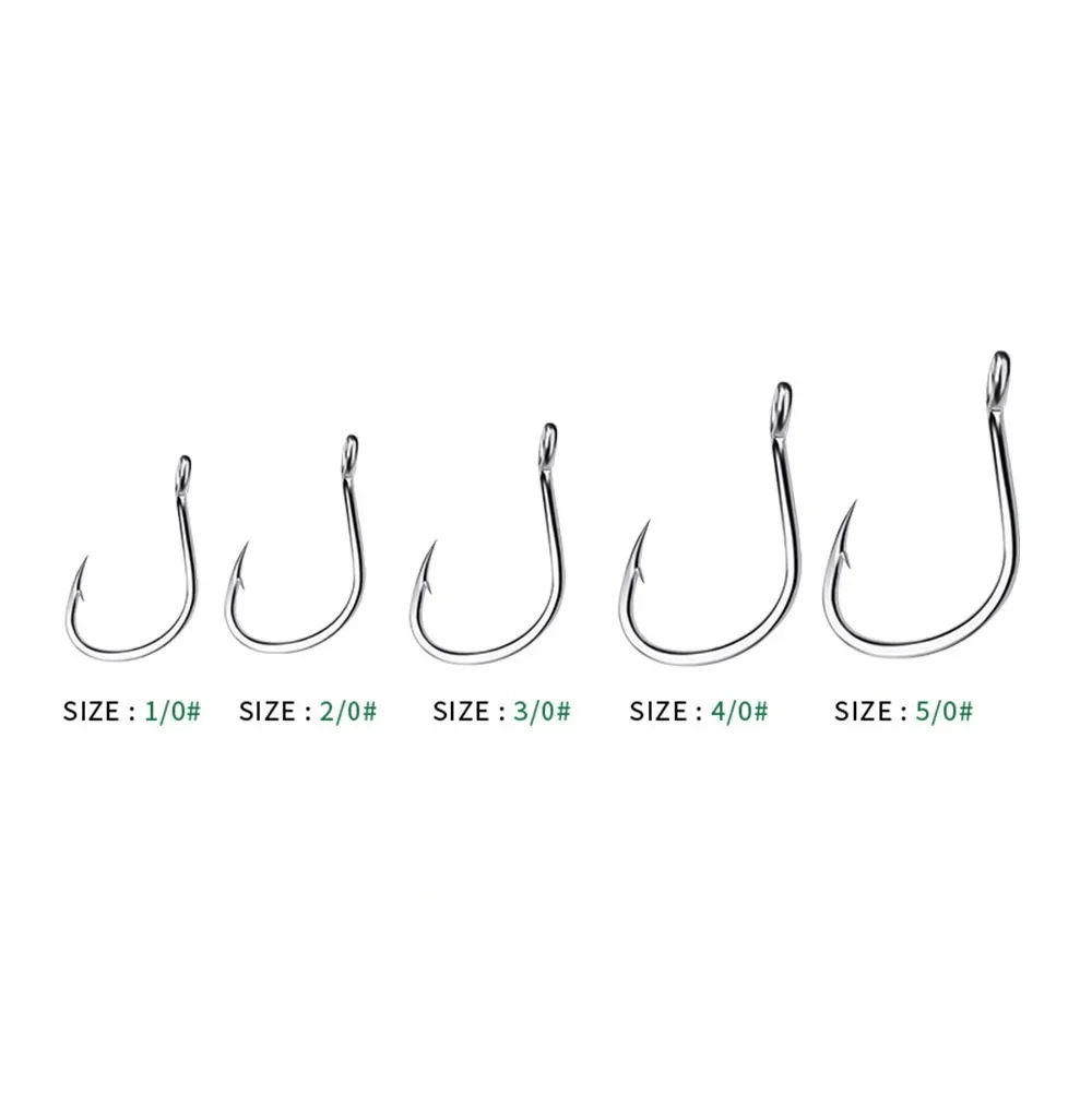 Ring Eye Fishhooks Fishing Hoo - Fishing Hook Circle のレビューと価格