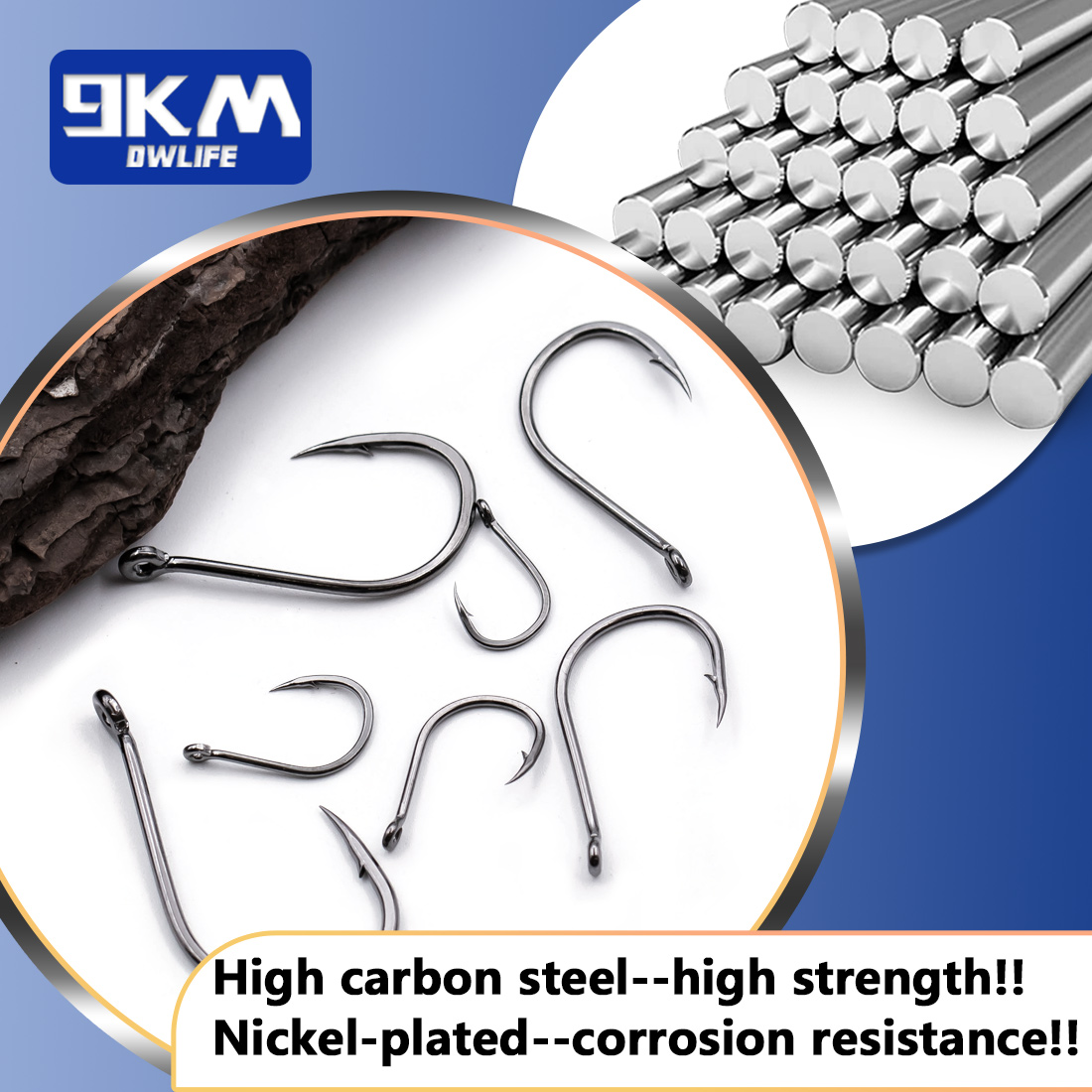 9KM Iseama Fishing Hooks 50~20 - Fishing Hook Circle のレビューと価格