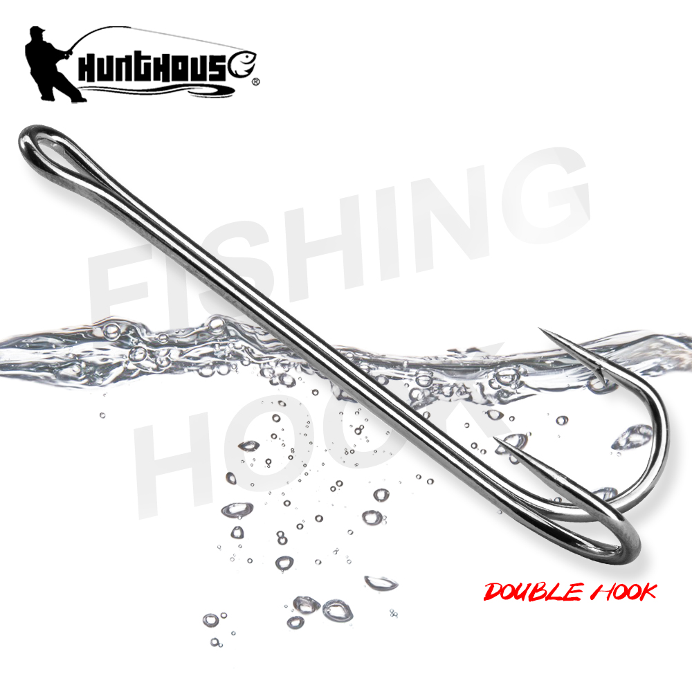 HuntHouse Double Fishing Hook  - Fishing Hook Weedless のレビューと価格