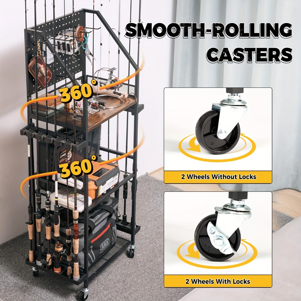 Fishing Rod Holders for Garage - Fishing Hook Box のレビューと価格