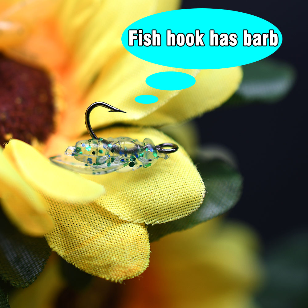 10Pcs Artificial Bionic Fly In - Fishing Hook Assortment のレビューと価格