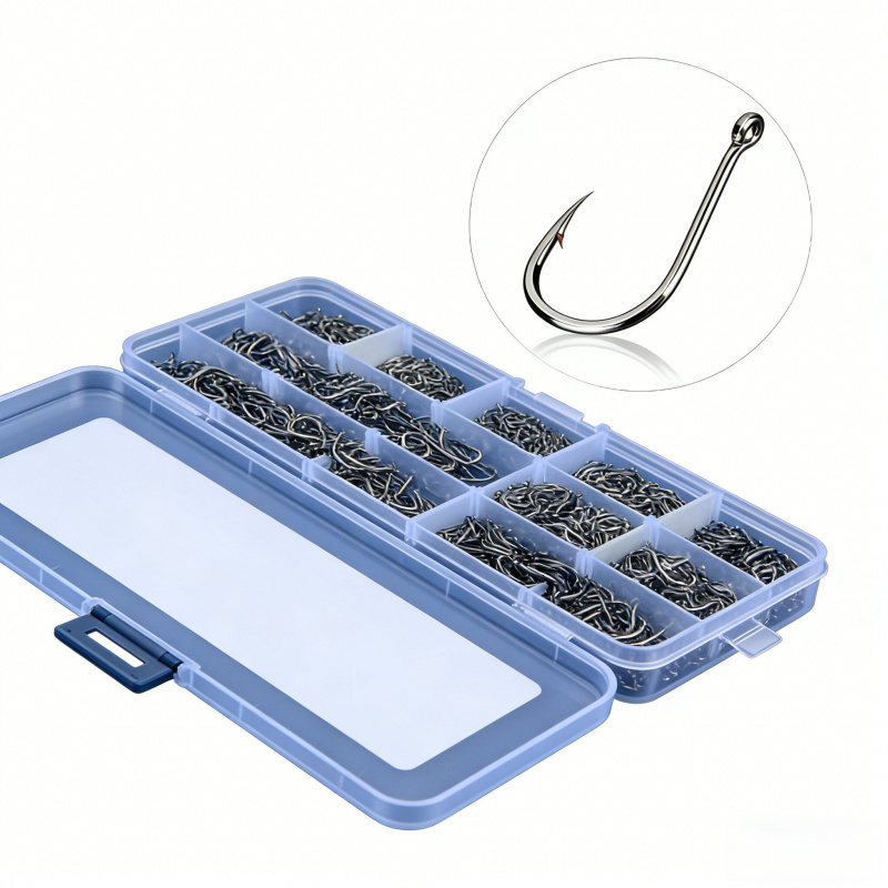 5pcs Metal Jig Head Worm Hooks - Fishing Hook Weedless のレビューと価格