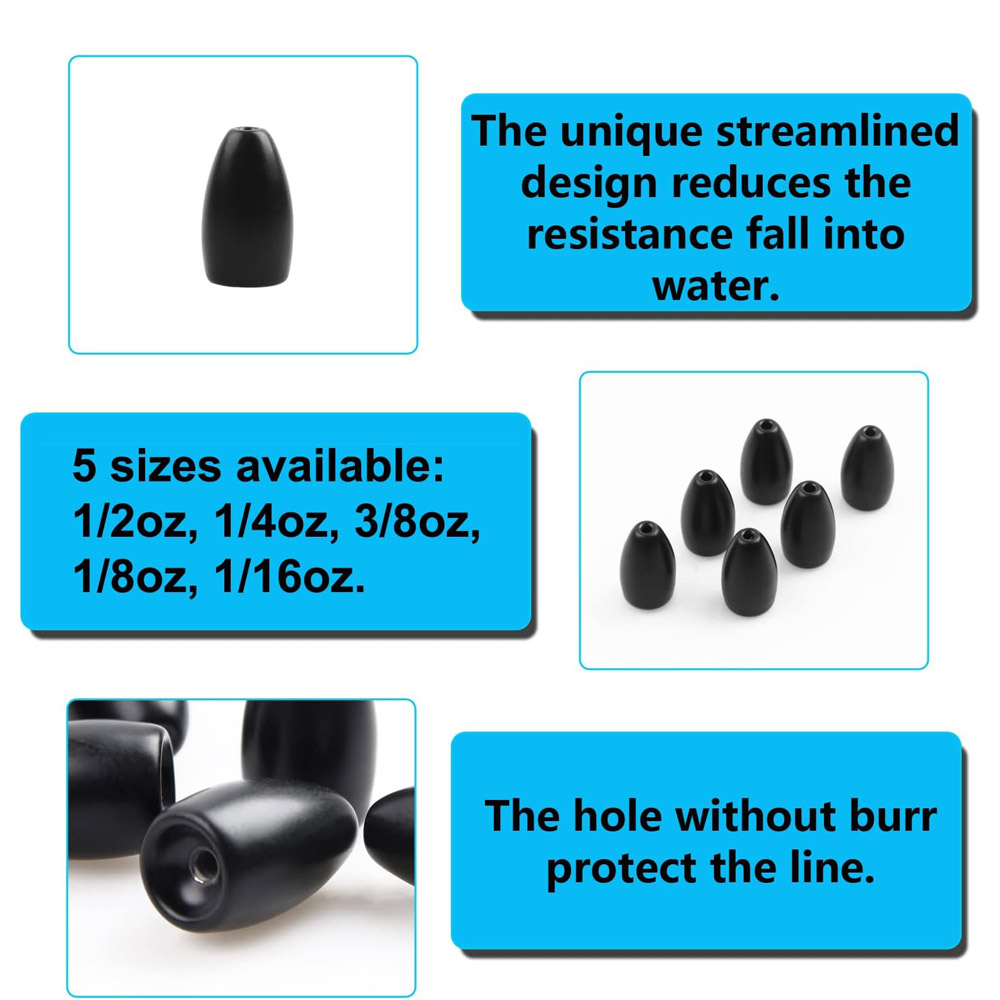Tungsten Steel Fishing Weights - Fishing Hook Jig のレビューと価格