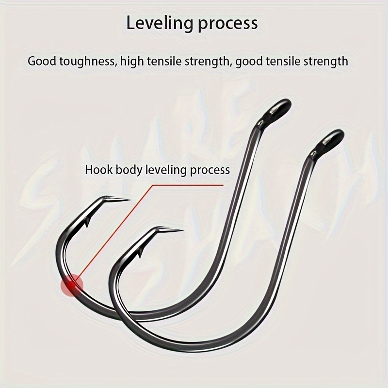 50pcs Circle Hooks Fishing Equ - Fishing Hook Circle のレビューと価格